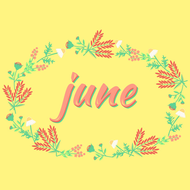 日记日历月六月图片下载