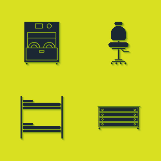 设置厨房洗碗机、衣柜抽屉图片下载