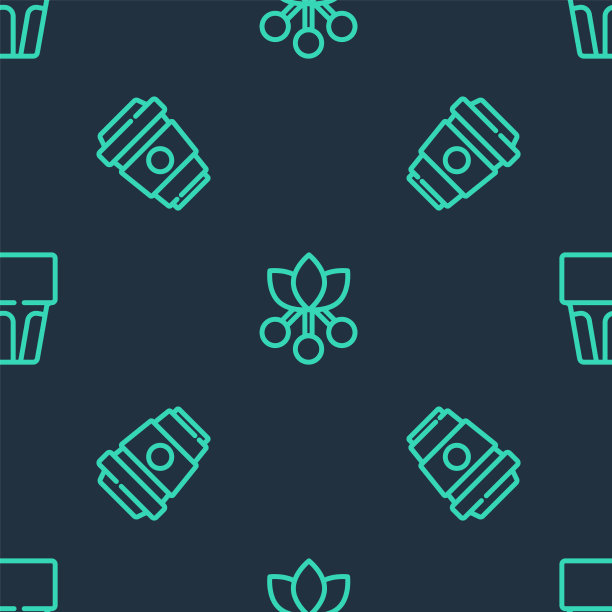 设行咖啡豆支杯和玻璃杯图片下载