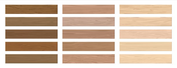 木地板。逼真的室内硬木地板。镶木地板样品套。隔离装饰层压板覆盖。天然材料。木材为建筑。矢量木板模型图片下载
