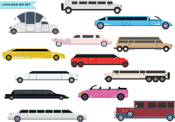 大组豪华轿车图片下载