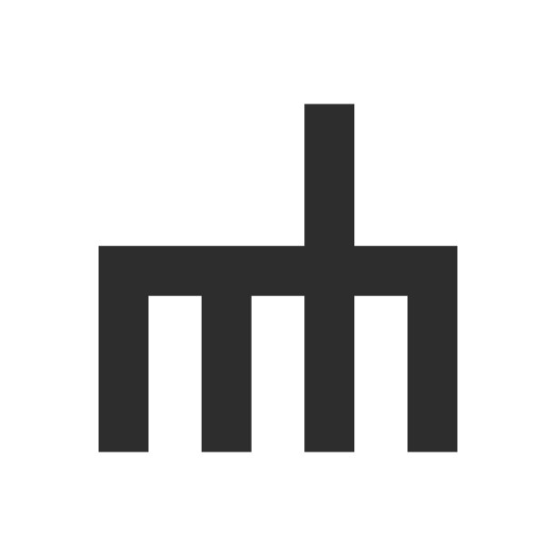 MH字母标志或HM标志设计图片下载