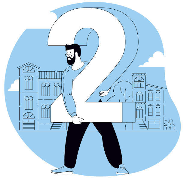 人们每人拿着一个数字站着图片下载