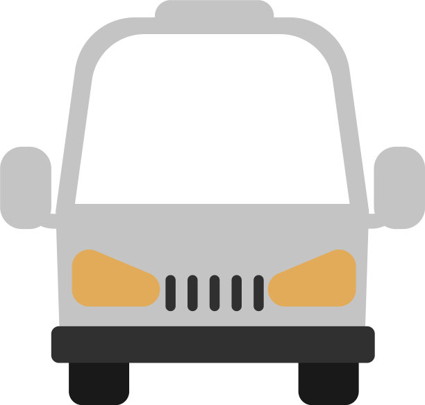 白色背景上的白色汽车图片下载