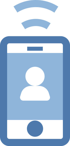 白色背景上的通话图片下载