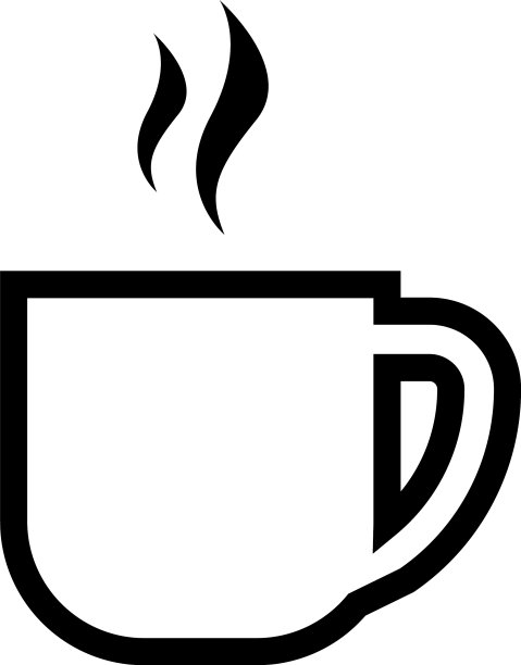 白色背景下的学校茶点图片下载