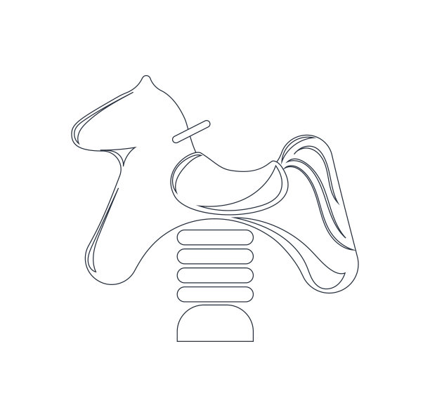 户外装饰的城市公园。图片下载