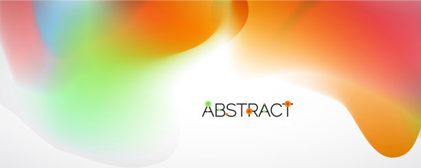 流体颜色梯度抽象背景时髦图片下载