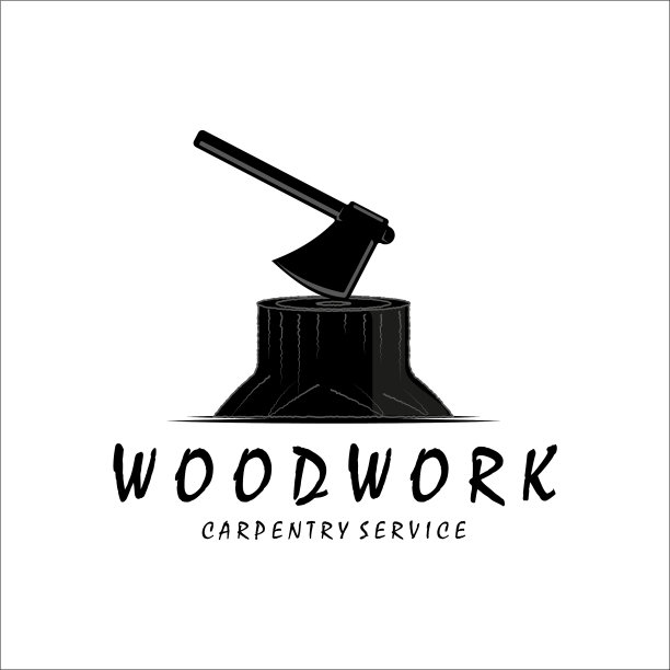 木工标识设计为木工服务标识图片下载