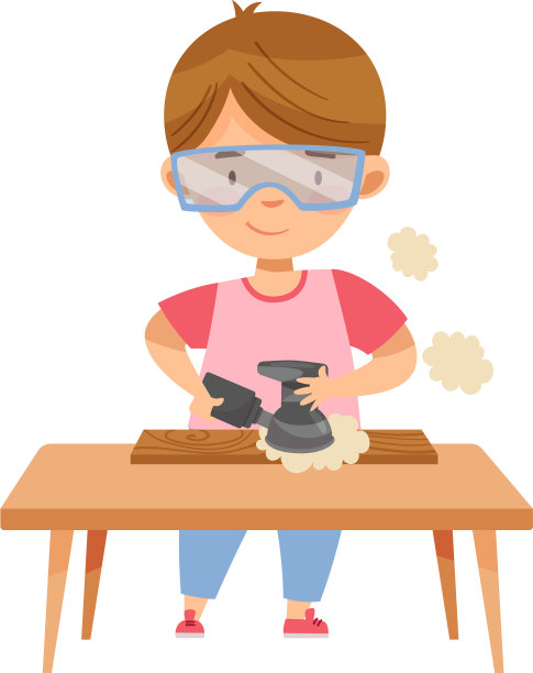 戴着护目镜的小男孩图片下载