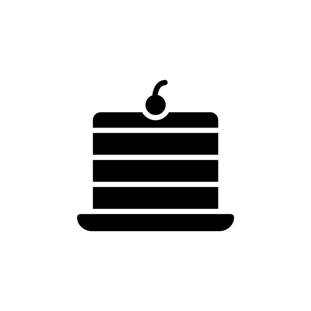 蛋糕图标的标志图片下载