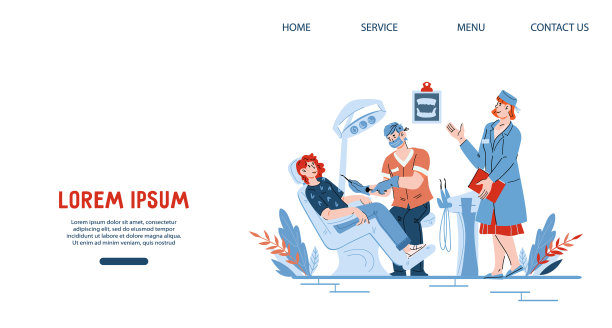 网站横幅模型牙科和图片下载