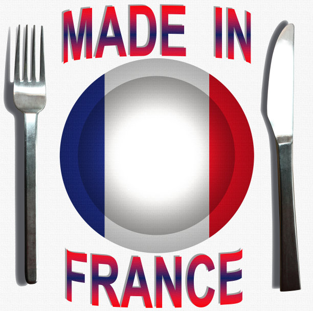 餐厅餐桌套餐菜单采用法国本地产品图片下载