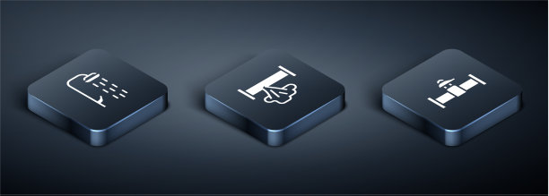 设置等距淋浴管和阀门图片下载