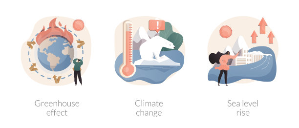 全球变暖的抽象概念图片下载