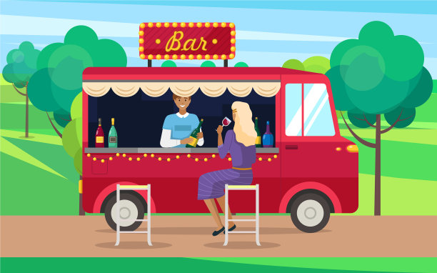 喝咖啡和在街头咖啡馆吃朋友图片下载