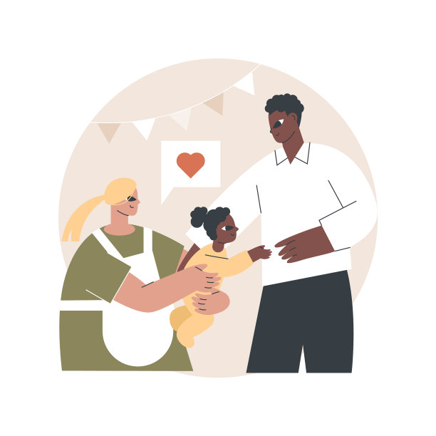 Drop-in托儿的抽象概念图片下载