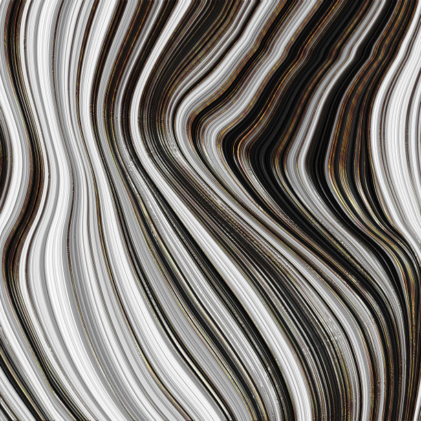 抽象的黑色大理石背景与黄金纹理图片下载