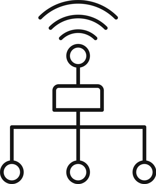 通信工程师方案图标轮廓样式图片下载