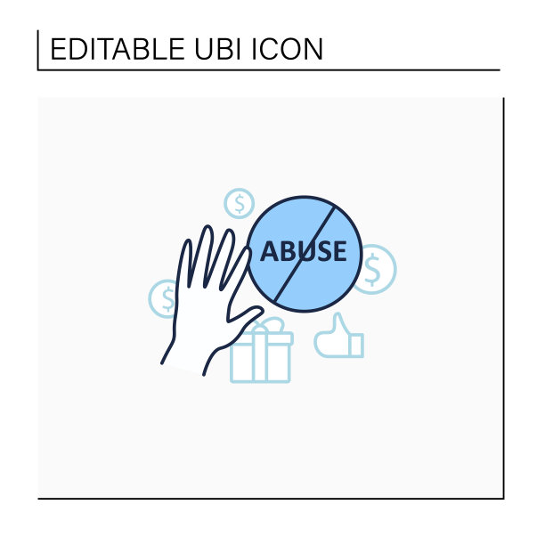 停止虐待热线图标图片下载