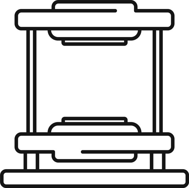 轮胎配件设备图标轮廓风格图片下载