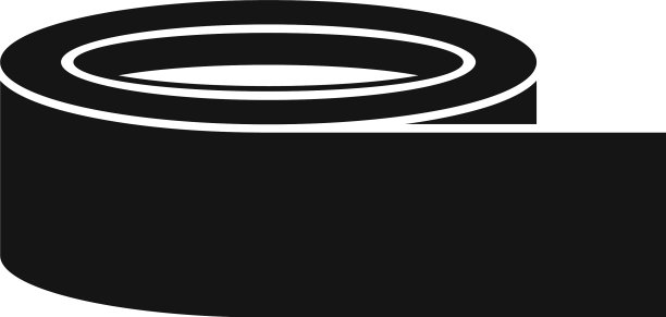 办公磁带图标简单的风格图片下载