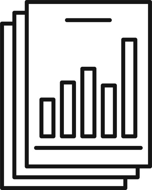 重组分析图标轮廓样式图片下载