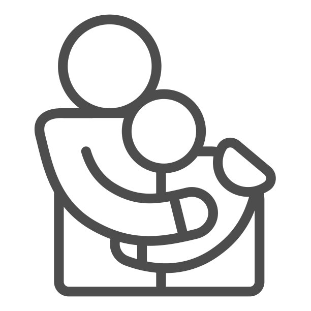 患者家庭线图标世界癌症日的概念图片下载