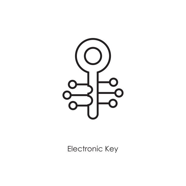 加密货币的私钥。全球数字技术图片下载