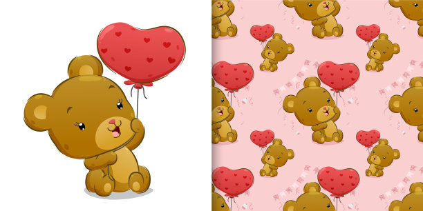 天衣无缝的快乐熊正坐着呢图片下载