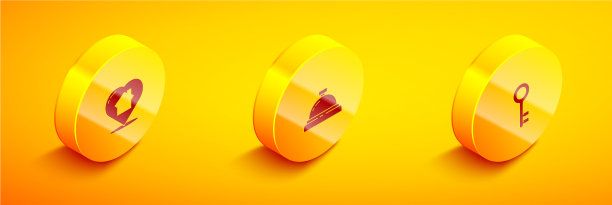 设置等距住宅与心形酒店图片下载