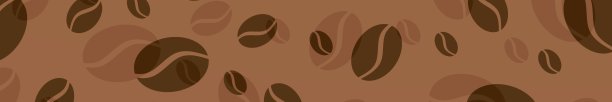 摘要咖啡豆横幅，咖啡模板。图片下载