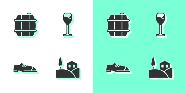 设置村落景观桶为酒男鞋图片下载