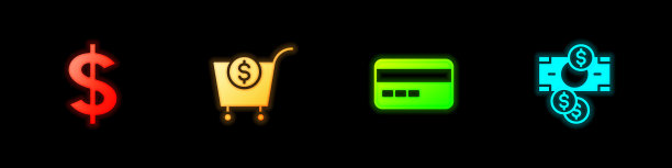 设置美元符号购物车和美元图片下载