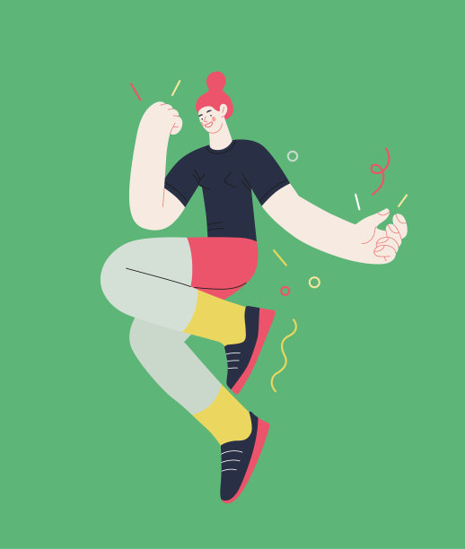 幸福——幸福的人们高高兴兴地跳起来图片下载