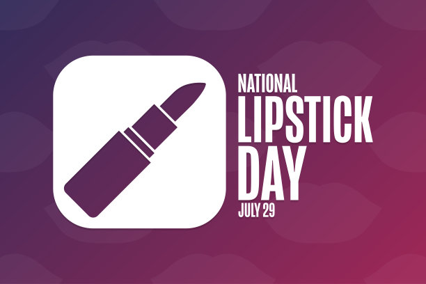 国家口红。7月29日。节日的概念。模板背景，旗帜，卡片，海报与文字题词。向量EPS10插图。图片下载