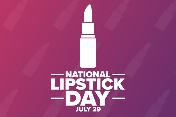 国家口红。7月29日。节日的概念。模板背景，旗帜，卡片，海报与文字题词。向量EPS10插图。图片下载