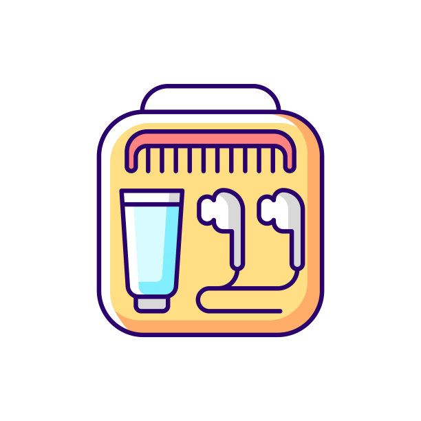 航空设施RGB颜色图标图片下载