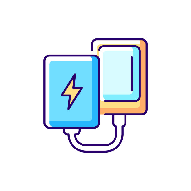 电源盒RGB颜色图标图片下载