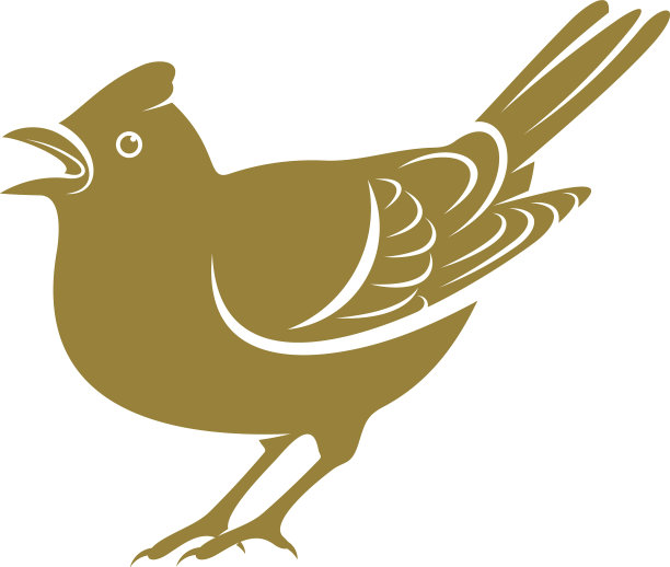 百灵鸟设计创意百灵鸟标志设计图片下载