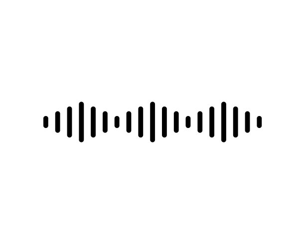 波形图标或标志孤立符号符号-高图片下载