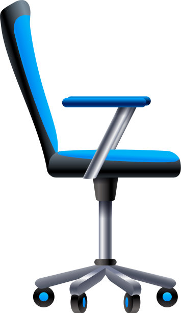 软桌椅图标卡通风格图片下载