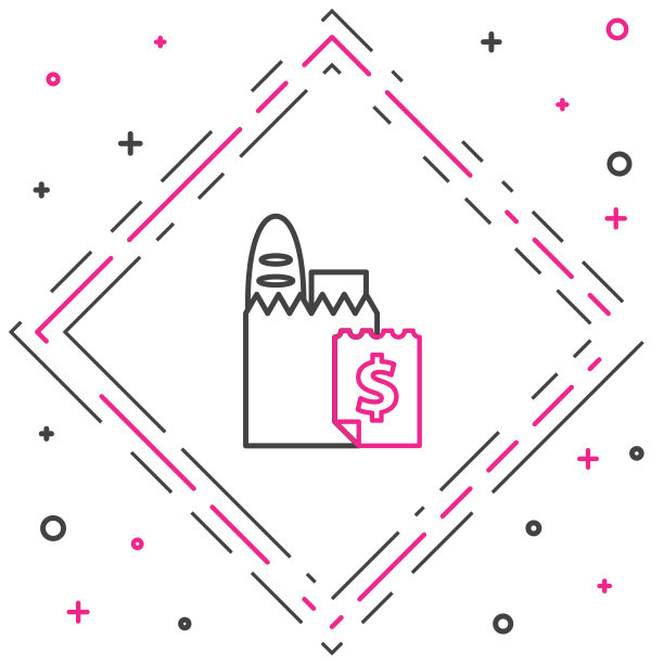 在线订购和快餐外卖图标图片下载