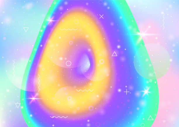 彩虹背景与充满活力的梯度图片下载