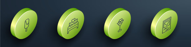 设定等距线冰淇淋卧室马提尼图片下载