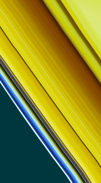 抽象背景与黄色和蓝色对角线。线性风格。颜色渐变。几何横幅，海报或模板。副本的空间。现代艺术鲜艳的垂直墙纸。3 d效果的纹理。屏幕图片下载
