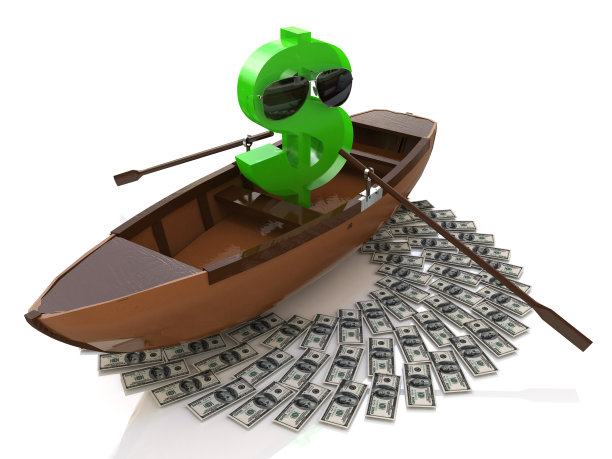 理财船的设计与理财信息有关。三维演示图片下载