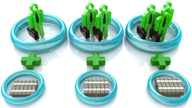 商业网络概念中的信息设计与商业和经济有关。三维演示图片下载