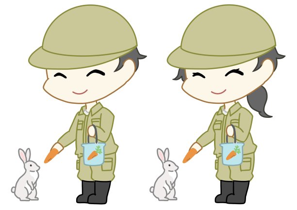 动物园的饲养员图片下载