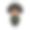 可爱的卷发男孩穿锁t恤卡通向量图标插图。图片下载